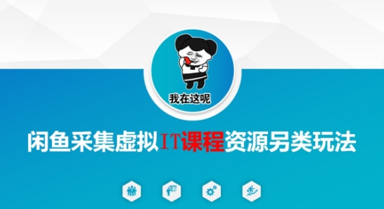 闲鱼采集虚拟IT课程资源另类玩法，干货满满 - 网创资源网-网创资源网