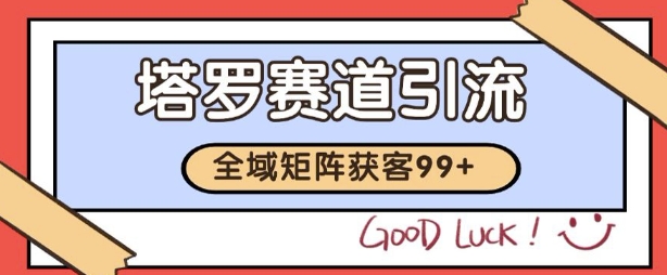 小红书某音塔罗赛道引流获客 自热矩阵日引200+【揭秘】 - 网创资源网-网创资源网